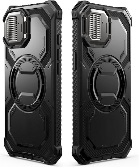 Supcase Iblsn Armorbox Mag Back Cover Σιλικόνης Μαύρο (Apple iPhone 16e)