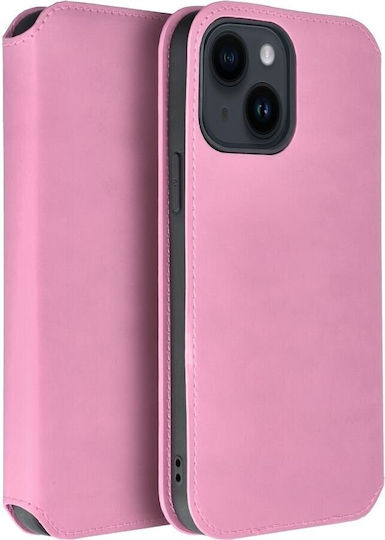 Dual Pocket Book Leather / Plastic Pink (Galaxy S24 FE)