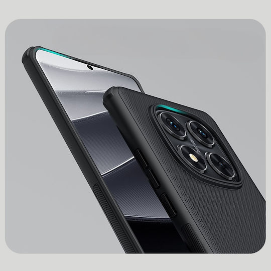 Nillkin Super Frosted Pro Magnetic Back Cover Plastic / Silicone Waterproof Black (Xiaomi 14 ProRealme 14 ProHonor X7)