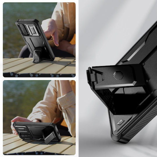 Tech-Protect Cam+ 360 Vollschutz Kunststoff Schwarz (Samsung Galaxy A36 5G)