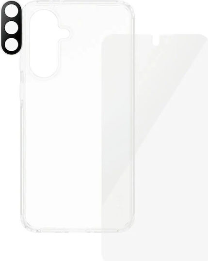 CARE by PanzerGlass Flagship 3in1 Back Cover Tempered Glass Set with Glass Transparent (Samsung Galaxy A56 5G, PanzerGlass)