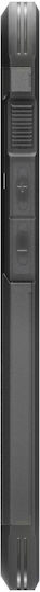 Spigen Tough Armor AI (MagFit) Back Cover Silicone / Plastic 2mm Frost Black (iPhone 17e / 16e)