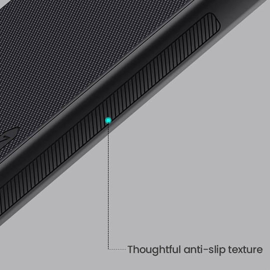 Nillkin Super Frosted Pro Back Cover Plastic / Silicone 0.5mm Waterproof Black (Galaxy S25 Ultra)