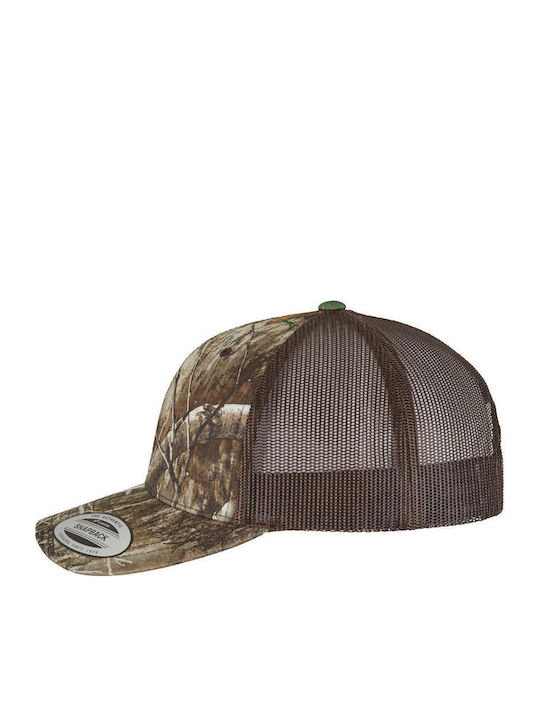 Flexfit Yp Classcis Realtree Camo Retro Trucker Cap Edge Ss25 6606rc-20171