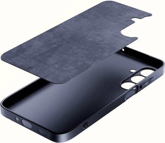 3MK Matt Back Cover Silicone / Tempered Glass 1.8mm Black (SAMSUNG GALAXY M35 5G, 3MK)