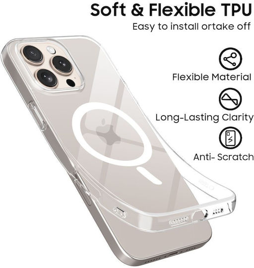 Tech-Protect Flexair Back Cover Σιλικόνης Διάφανο (iPhone 17e / 16e)