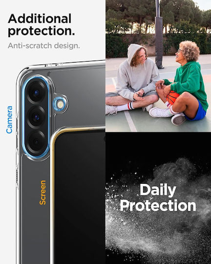 Spigen Ultra Hybrid Umschlag Rückseite Silikon / Kunststoff 1.2mm Crystal Clear (Galaxy A56)