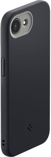 Spigen Nano Pop (MagFit) Rückseitencover Silikon 0,3mm Schwarzes (iPhone 17e / 16e)