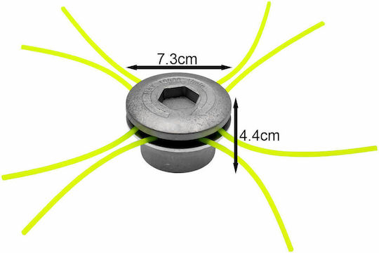 Manual Aluminum Head Without Key 4 Outputs Universal