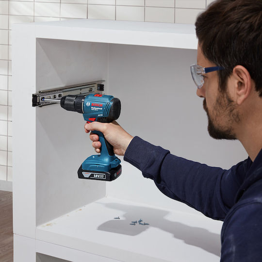 Bosch 06019K3000 Percussive Battery Brushless Drill Driver 18V 2x2Ah