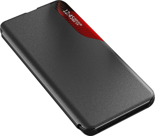 Hurtel View Back Cover Δερματίνης / Δερμάτινο Μαύρο (Galaxy A16)