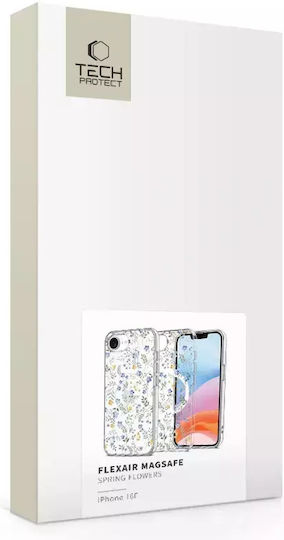 Tech-Protect Flexair Silicone / Plastic Transparent Back Cover (iPhone 17e / 16e)