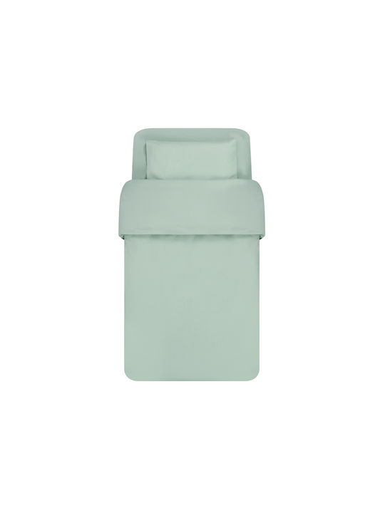 Baby Oliver Baby Duvet Cover Green 110x150cm