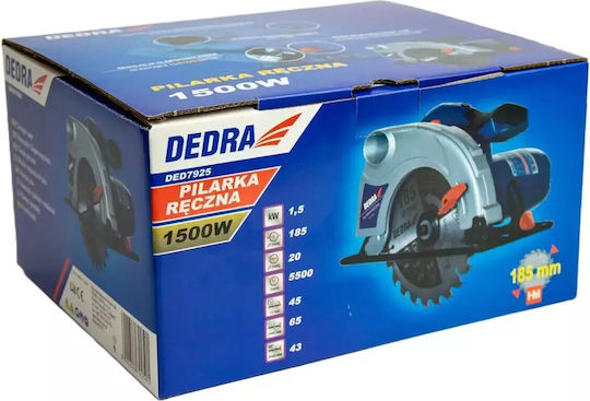 Dedra Циркулярна пила 1500W