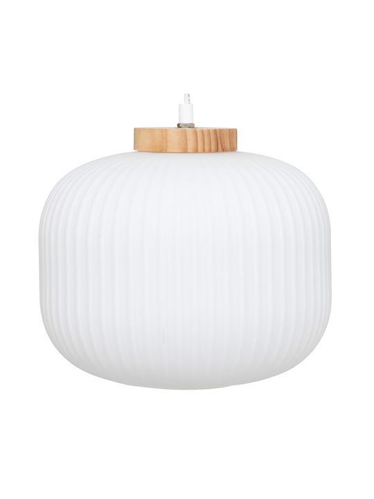 Atmosphera Висящо Осветително Тяло Бял 25x25см.
