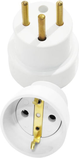 Elvhx Adaptor Priză de la Grecia în Israel