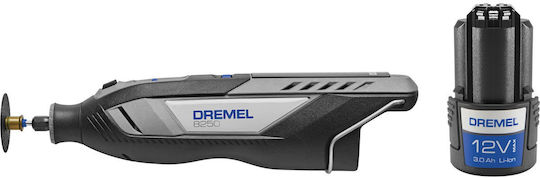 Dremel 8250 Περιστροφικό Πολυεργαλείο Brushless 12V 1x2Ah με Ρύθμιση Ταχύτητας