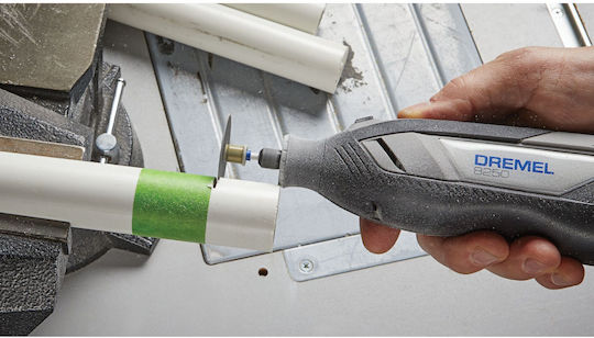 Dremel 8250 Περιστροφικό Πολυεργαλείο Brushless 12V 1x2Ah με Ρύθμιση Ταχύτητας