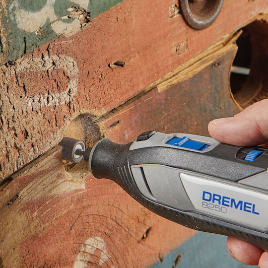 Dremel 8250 Περιστροφικό Πολυεργαλείο Brushless 12V 1x2Ah με Ρύθμιση Ταχύτητας