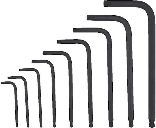 Milwaukee L-Shaped Set 9 Torx Wrenches 9pcs