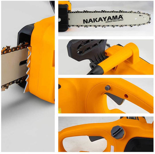 Nakayama EC 2035 Electric Chainsaw 5kg with Blade 35cm