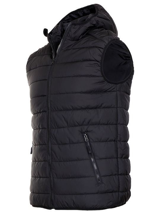 Stenso Speedy Neo Men's Safety Vest Hooded Black