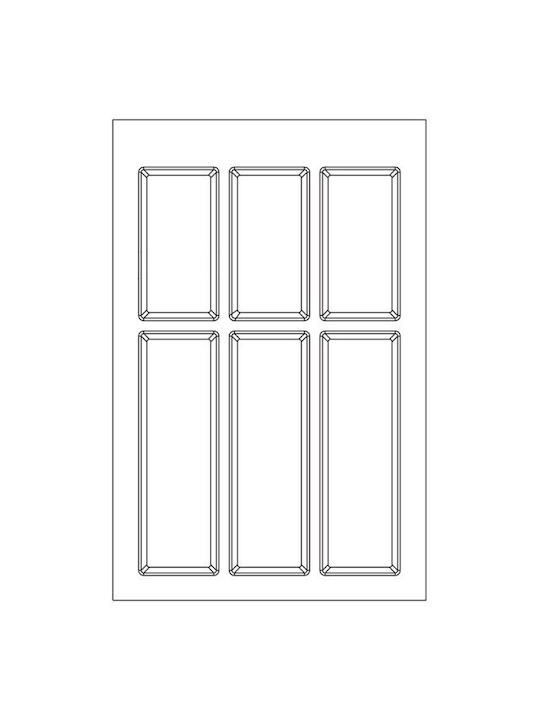 Agoform Drawer Dividers Plastic in Black Colour 48x35x6cm