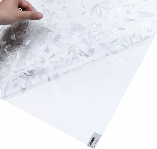 vidaXL Sticker Display Sandblasting 60cm x 5m Transparent Window Film 155848 1pcs