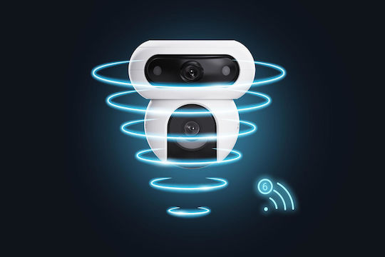 Ezviz HB90 IP Surveillance Camera Wi-Fi Full HD+ 4MP Waterproof Battery Powered with Two-Way Communication and Lens 2.8mm