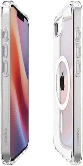 Spigen Ultra Hybrid MagFit Rückseite Silikon / Kunststoff 1,2 mm Transparent (iPhone 17e / 16e)