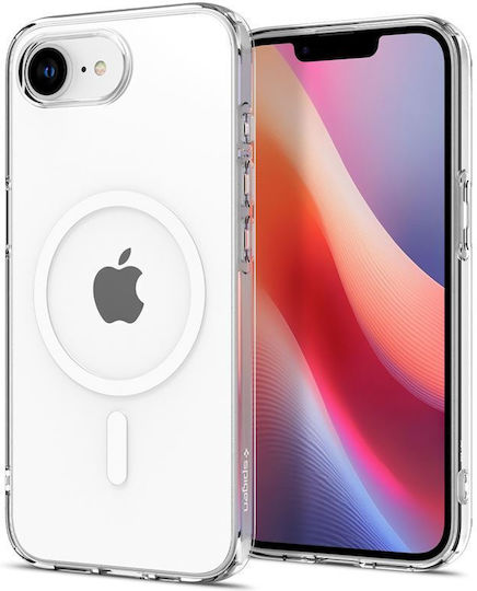 Spigen Crystal Flex (MagFit) Back Cover Σιλικόνης Διάφανο (iPhone 17e / 16e)