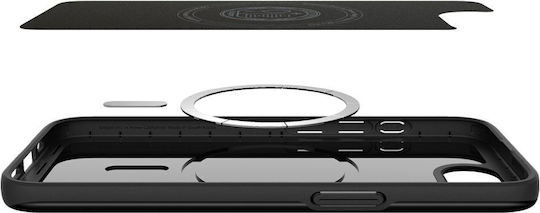 Spigen Thin Fit Magsafe Заден Калъф Пластмаса 1.55mm Черен (iPhone 17e / 16e)