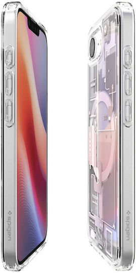 Spigen Ultra Hybrid Zero One (MagFit) Back Cover Plastic / Silicone 1.2mm White (iPhone 17e / 16e)