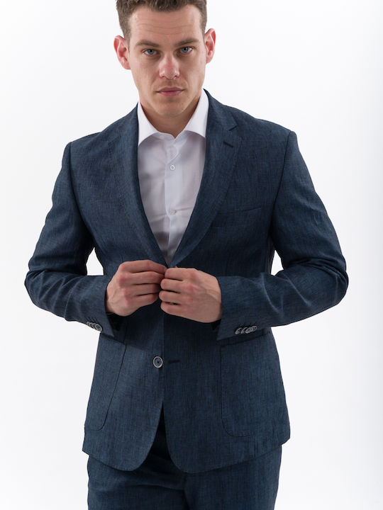 Sommer Herrenanzug Navy