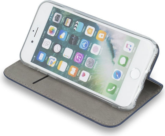 TelForceOne Back Cover Σιλικόνης Σετ με Τζαμάκι Navy Μπλε (Redmi Note 13 4G)