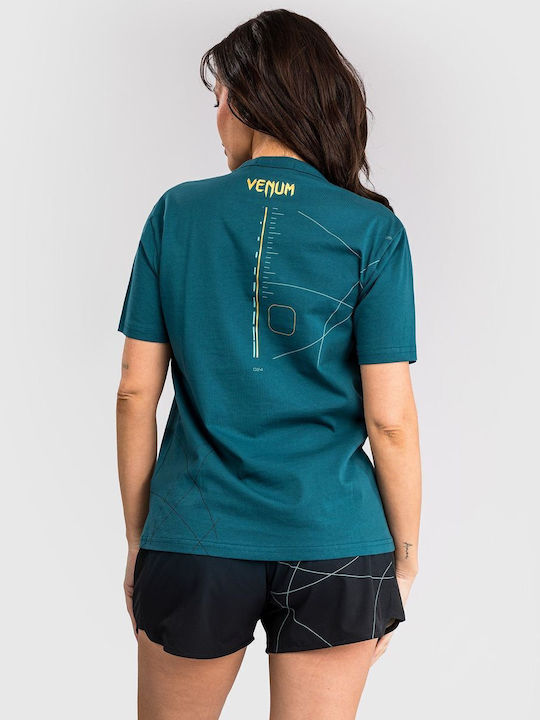 Venum Женска Тениска VENUM-05547-102 Black/Forest Green