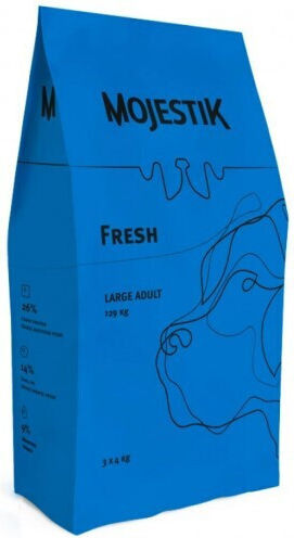 Mojestik Fresh Large Adult 12kg Ξηρά Τροφή για Ενήλικους Σκύλους Μεγαλόσωμων Φυλών με Μοσχάρι