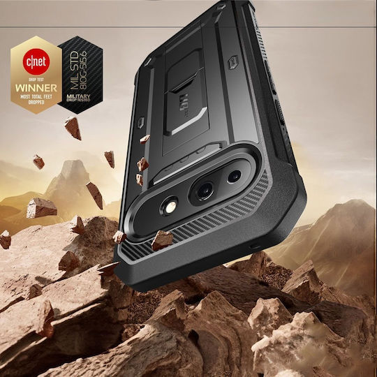 Supcase Unicorn Beetle Pro Back Cover Σιλικόνης Μαύρο (Google Pixel 9a)