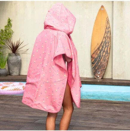 Fresk Kid's Poncho UV50 Protection Summer Fruit