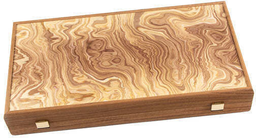 Manopoulos Măslină Lucrat manual Table din Lemn de Măslin cu Piese 30x30cm