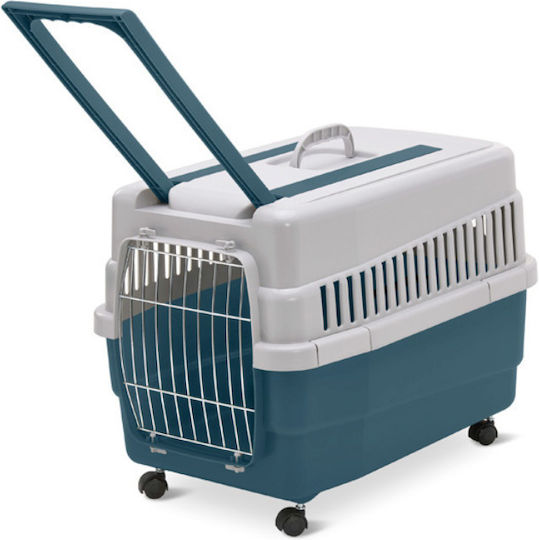 Imac Cărucior Pentru Transport Câine Pisică Albastru L60xL45xÎ40cm