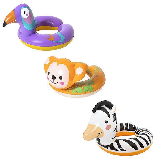 Bestway Kids' Swim Ring with Diameter 51cm. Vehicles