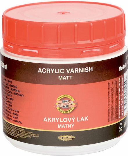 Koh-I-Noor Acrylic Varnish Matt Βερνίκι Ζωγραφικής 500ml 1τμχ