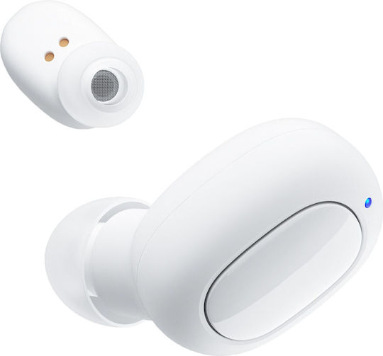 Niceboy Podsie 3 In-ear Bluetooth Handsfree Căști cu Carcasă de Încărcare Polar White