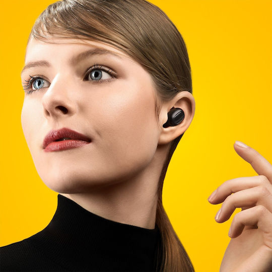 Niceboy Podsie 3 In-Ear Bluetooth-Freisprecheinrichtung Kopfhörer mit Ladeetui Schwarz