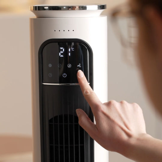 Izzy Iz-9047 Tower Fan 65W With Remote Control Copper