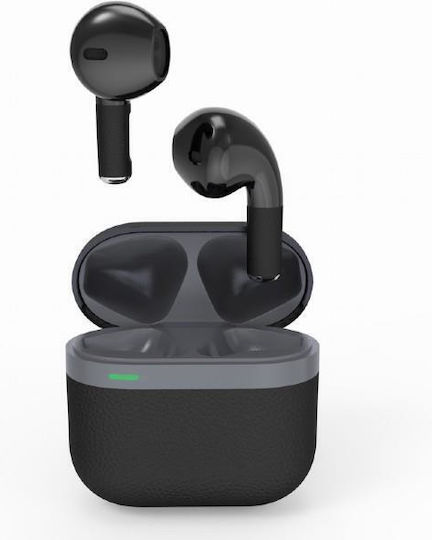 Gembird Valletta Ohrstöpsel Bluetooth-Freisprecheinrichtung Kopfhörer mit Ladeetui Schwarz