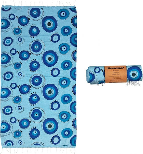 Summertiempo Matakia Cotton Blue 180x90cm
