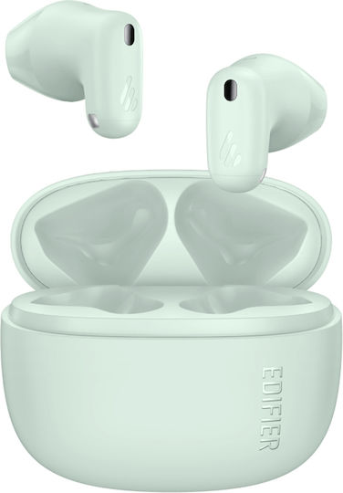 Edifier X1 Lite Earbud Bluetooth хендсфри Слушалки с Устойчивост на Пот и Кутийка за Зареждане Зелен