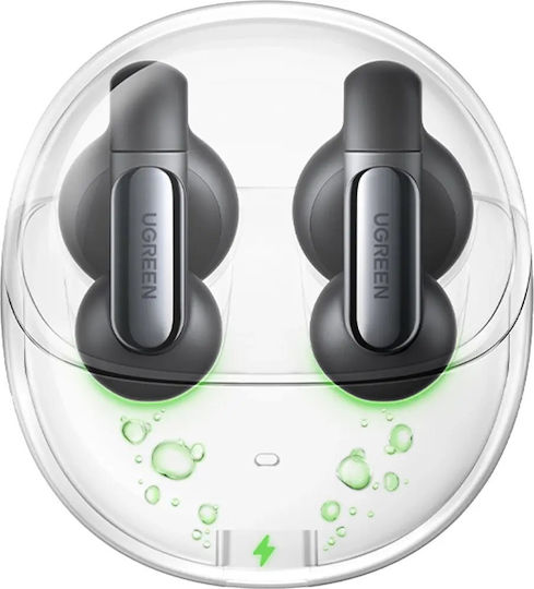Ugreen HiTune S5 WS210 Open Ear Bluetooth Handsfree Ακουστικά με Αντοχή στον Ιδρώτα και Θήκη Φόρτισης Μαύρα